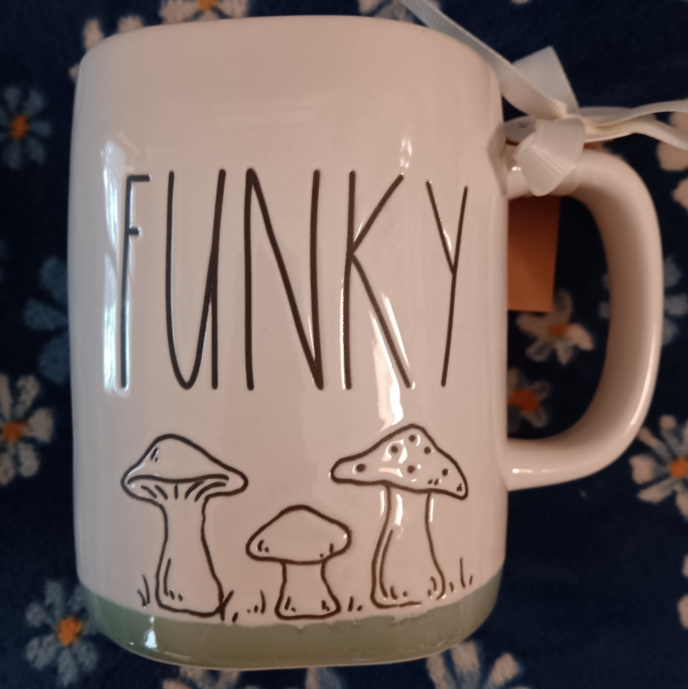 New Rae Dunn Mug, "Funky"